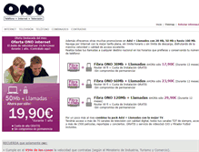 Tablet Screenshot of internet-ono.com